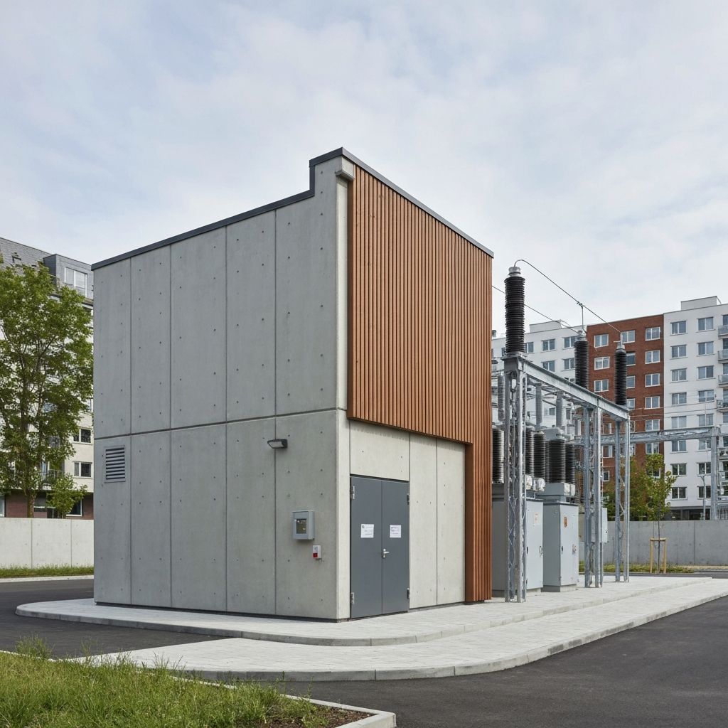 Subestación Compacta Bóveda Transformador SCB 01 - 630 KVA